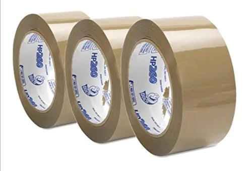Duck Marca HP260 Cinta de embalaje bronceado (alto rendimiento 3.1 mil), 1.88 pulgadas x 60 yardas, #299009 - 3 rollos