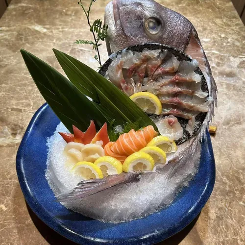 Miniatura 3 de Hoja de bambú Sushi Placa Decoración Hojas Reales Plato Alimentos Decoración Barco Forma 100Pcs