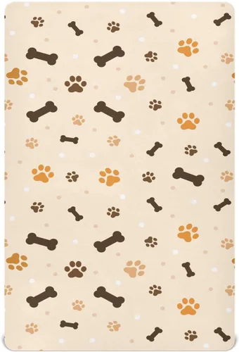 Miniatura 29 de vvfelixl Sábanas de cuna para niños y niñas, animales de granja, vacas, tréboles, transpirables, para colchón de cuna, suaves y transpirables, 39 x