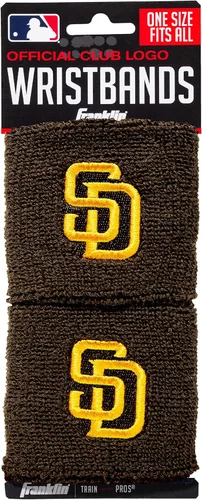 Miniatura 6 de Franklin Sports MLB - Pulseras de béisbol con licencia del equipo, pulseras de sudor con logotipo del equipo de la MLB, ideales para disfraces