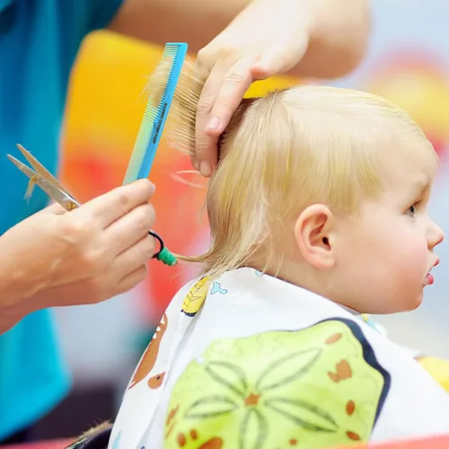 Miniatura 8 de Allegro Combs Peines de corte para peluqueros 420, peine para barba, bigote, para hombres, mujeres, niños pequeños, trenzados, separación del Azul