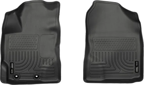 Miniatura 10 de Husky Liners Weatherbeater - Alfombrillas para Toyota Prius V 2012-2017, delantera y segunda fila, 3 piezas, color negro - 98911