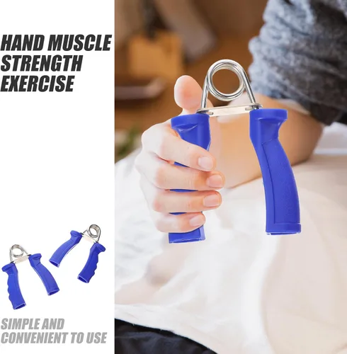 Miniatura 9 de Abaodam 2 pinzas de mano de plástico desarrollador muscular de mano con posición fija de dedo para jugadores de tenis, escaladores, músicos