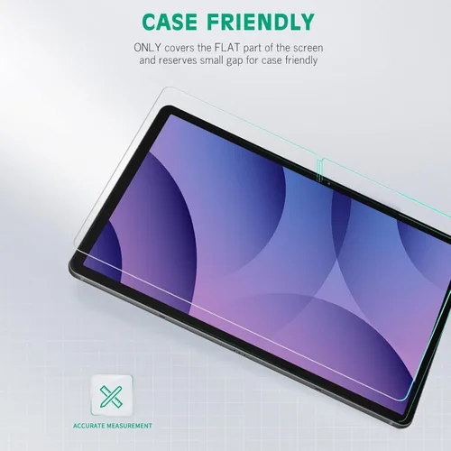 Miniatura 6 de apiker [Paquete de 2] Protector de pantalla para Samsung Galaxy Tab S10 Plus/S9 Plus/S9 FE Plus/S7 FE 5G/S8 Plus de 12.4 pulgadas, vidrio templado