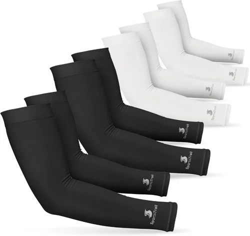 Miniatura 9 de SportsTrail Mangas Refrescantes para Brazos para Hombres y Mujeres – Transpirables, Protección Solar UV, Mangas Deportivas para Brazos para Mujeres