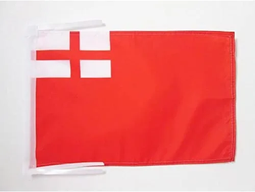 Miniatura 878 de Bandera de México AZ FLAG, 45.7 x 30.5 cm, con cordones - Pequeñas banderas mexicanas de 30 x 45 cm - Bandera de 45.7 x 30.5 cm