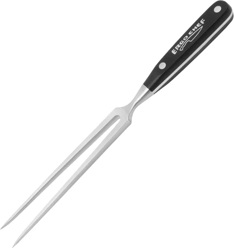 Miniatura 8 de Ergo Chef Prodigy Series - Juego de 2 rebanadores de 12 pulgadas, pechuga, cuchillo para tallar asado y tenedor para tallar carne de 8 pulgadas Pro