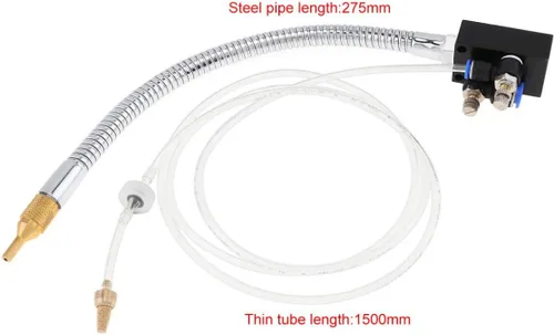 Miniatura 5 de YWY Sistema de lubricación de refrigerante de niebla Manguera de metal flexible Unidad de pulverización separador de aceite-agua para prensa