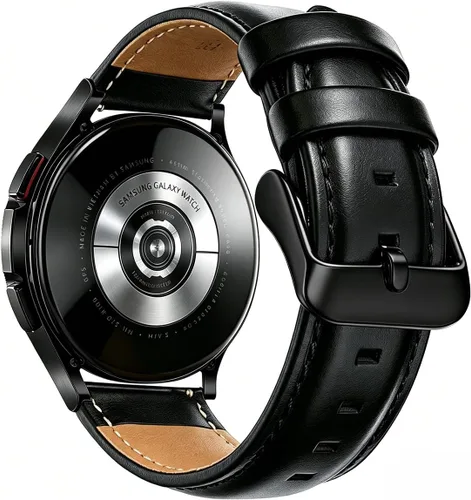 Miniatura 13 de OTOPO Correas clásicas para Galaxy Watch 4/6 de 1.850 in, 1.811 in, 1.693 in, 1.654 in, reloj 7 6 5 4 FE Band 40 1.732 in/Garmin Vivoactive 3/5