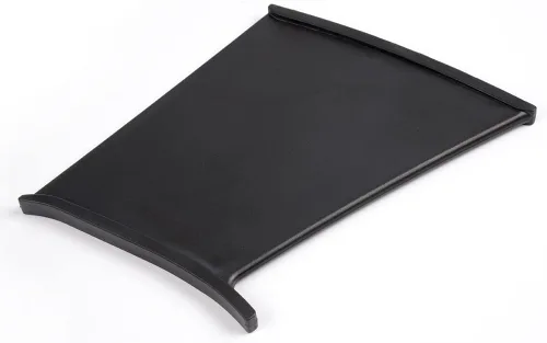 Miniatura 8 de CHEDA Alerón de ala de tapa trasera del maletero, compatible con Perrin SubaruWRX STi 2002-2007, 4 piezas, negro