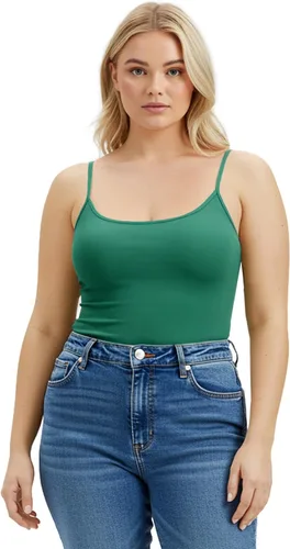 Miniatura 290 de Emmalise Camisola larga casual básica para mujer, con tirantes ajustables, top en capas