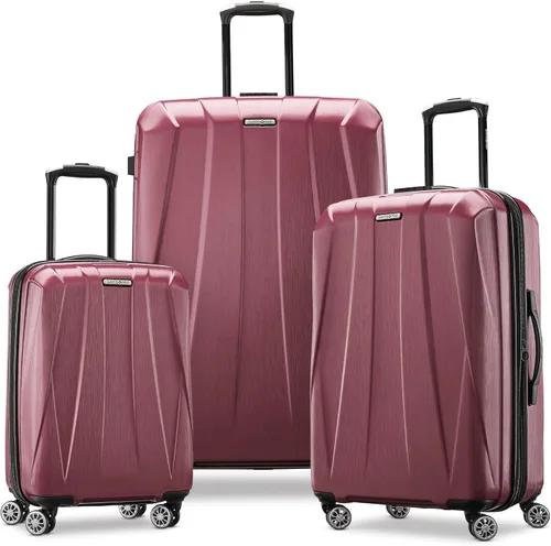 Miniatura 15 de Samsonite Centric 2 Set de maletas rígidas expandibles con ruedas giratorias dobles, Azul Caribe, Juego de 2 piezas (equipaje de mano/grande)
