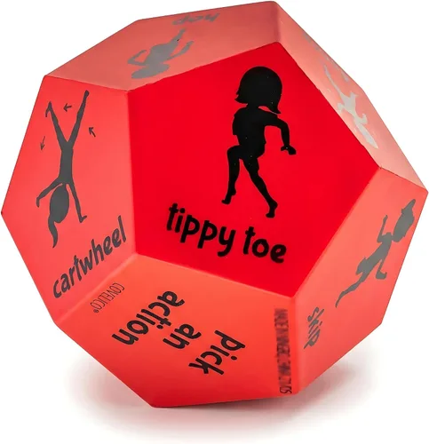 Miniatura 13 de Dados de Movimiento Covelico - Equipo de Juego Preescolar y Juguetes de Recreo para Juegos de Gimnasia al Aire Libre para Primaria, Dados