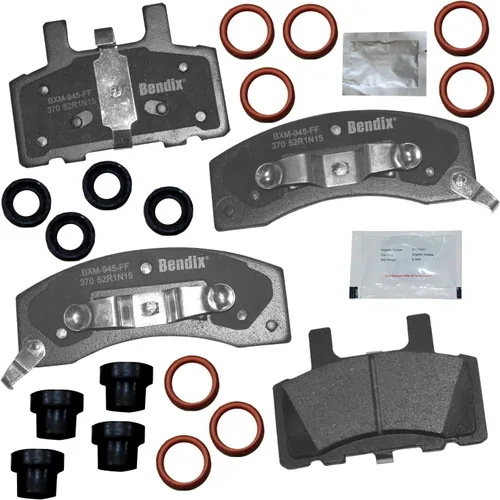 Miniatura 399 de Pastillas de freno delanteras cerámicas Bendix Priority1 CFC2302 para Hyundai Elantra 2021, Sonata 2022-2020, Kia K5 2023-2021