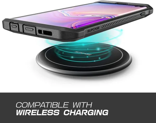 Miniatura 6 de SUPCASE Funda para Samsung Galaxy S10 Plus con Satnd (Unicorn Beetle Pro), [clip de cinturón integrado] Funda protectora resistente a prueba