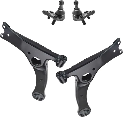 Miniatura 65 de TRQ Brazo de control delantero superior e inferior con rótula juego de 4 piezas compatible con Land Rover Range Rover 2003-2012