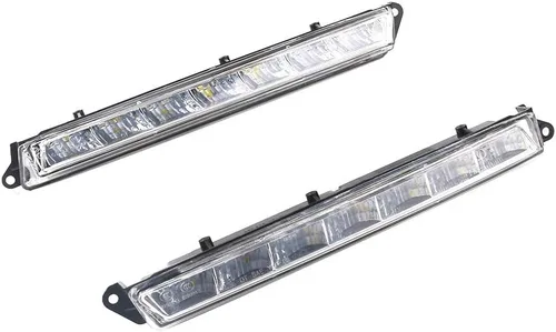 Luz LED diurna antiniebla 1 par compatible con Mercedes Benz X164 GL320 GL350 GL450 GL550 ML63AMG X166 2007-2013 A1649060451 A1649060351