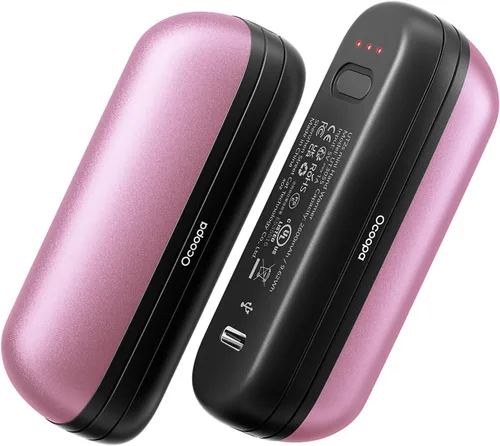 Miniatura 13 de OCOOPA 2 in 1 Magnetic Rechargeable Hand Warmers, UT2s Mini Electric Handwarmers 2 Pack, Split USB-C, Reusable Portable Pocket Heater, Raynauds