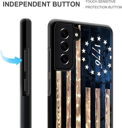 Miniatura 3 de DAIZAG Funda compatible con Samsung Galaxy S22, protección completa, a prueba de golpes, antiarañazos, funda de poliuretano termoplástico