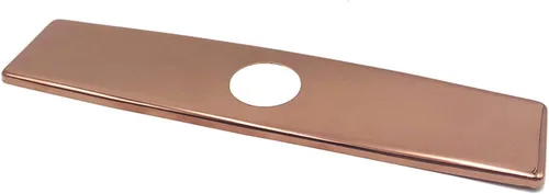 Miniatura 9 de Placa para grifo, placa de cubierta de orificio de fregadero de níquel cepillado, placa rectangular de 10 pulgadas de acero inoxidable 304 para 1
