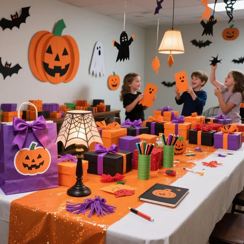 Miniatura 3 de Shindel 120 hojas de papel de seda de Halloween, 20 x 14 pulgadas, papel de regalo para Halloween, manualidades, bolsas de regalo, cajas de 5
