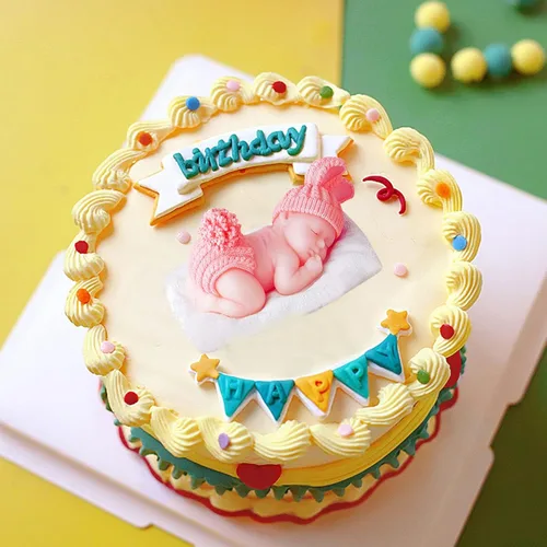 Miniatura 6 de Molde de silicona para bebé, molde de silicona para dormir, molde de fondant de silicona para baby shower, molde de caramelo de chocolate