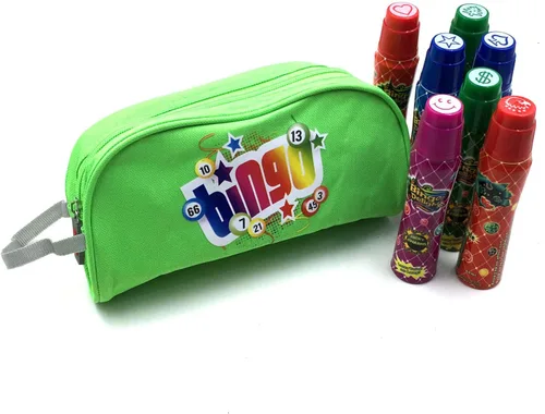 Miniatura 2 de Tapp Collections™ Estuche portátil Bingo Dauber con correa de transporte Azul