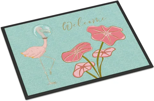 Miniatura 53 de Caroline's Treasures BB8537MAT - Felpudo de delfín bajo el agua de 18 x 27 pulgadas, tapete para puerta delantera interior y exterior, para entrada