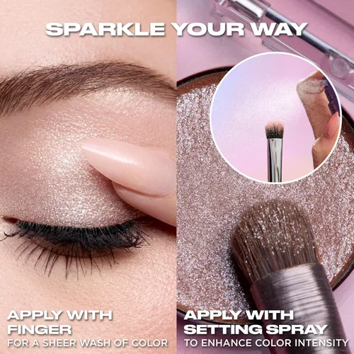 Miniatura 5 de URBAN DECAY Sombra de ojos con purpurina 24/7 Moondust - Maquillaje de ojos brillante, uso de larga duración, acabado brillante altamente Solsticio