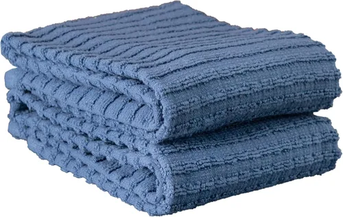 Miniatura 15 de Ritz Royale Collection - Juego de paños de cocina de 100 % algodón peinado, altamente absorbente, 13-3/4 x 12 pulgadas, 3 unidades, grafito sólido