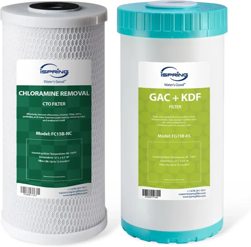 Miniatura 15 de iSpring Sistema de filtro de agua US21B de alta capacidad para debajo del fregadero con mangueras mejoradas, elimina PFAS, PFOA/PFOS, cloro, hierro