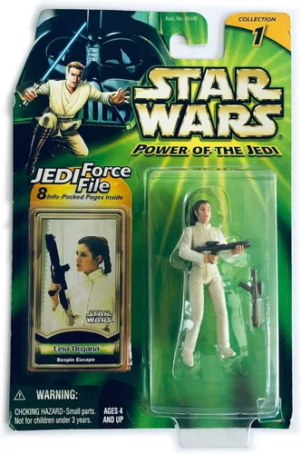 Figura de acción de Leia Organa (Bespin Escape) - Figura de acción de Star Wars: Power of The Jedi