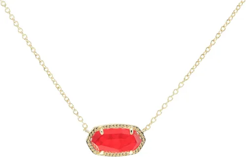 Miniatura 14 de Kendra Scott - Collar Elisa con dije para mujer, joyería de moda, chapado en oro de 14 quilates