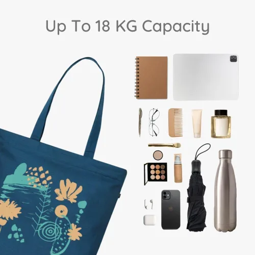 Miniatura 91 de Ecoright Bolsa de lona estética para mujer, bolsa grande con cremallera y bolsillo, bolsa de mano para mujer, para yoga, trabajo, playa