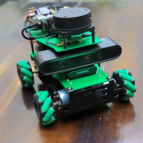 Miniatura 8 de Yahboom Robot AI Python Programa ROS2 Robot con RPi 5 8GB Powered Robot Educativo AI Módulo de voz Mapeo Navegación 360° Movimiento
