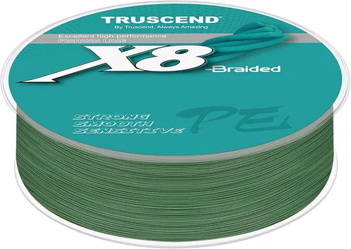 Miniatura 9 de TRUSCEND X8 Braided Fishing Line, Durable and Valuable PE Braid Line for Professional, More Thinner More Smoother Performance for Casting Well