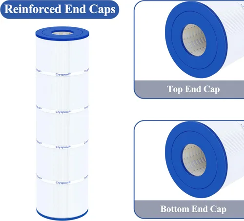 Miniatura 4 de Cryspool® 07074 Filtro compatible con CX870RE, SwimClear C4020, C4000, C4000S, PA100N, C-7487, FC-1270, Cartucho de filtro de piscina de 4 × 100