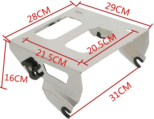 Miniatura 3 de TCT-MT - Soporte de montaje para Harley 2014-2020 Road King FLHR CVO Limited FLHTKSE Street Glide FLHX Ultra Limited FLHTK FLHXS Tri Glide Ultra