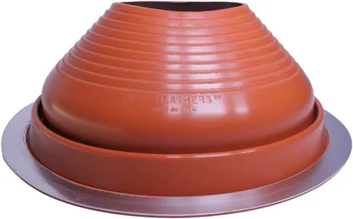 Miniatura 13 de Flashers #1 Silicona de alta temperatura flexible para techo Jack Pipe Boot Metal Roofing Pipe Flashing (Pipe OD 1/4" a 2")