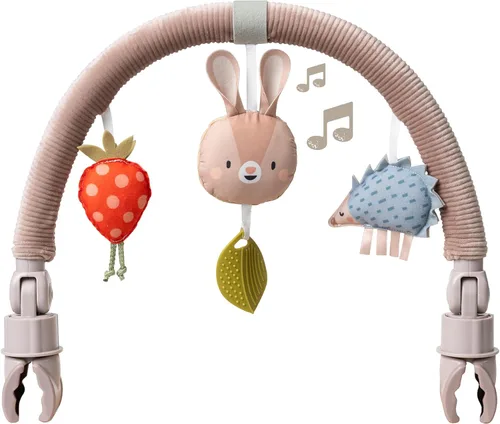 Taf Toys Arco | Ideal para lactantes y niños pequeños, se adapta a cochecito y carriola, arco de actividad con juguetes fascinantes, estimula los