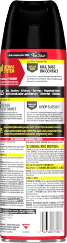 Miniatura 11 de Raid Ant & Roach Killer Spray para insectos listados, sigue matando durante semanas, aroma a lavanda, 17.5 onzas (paquete de 2)