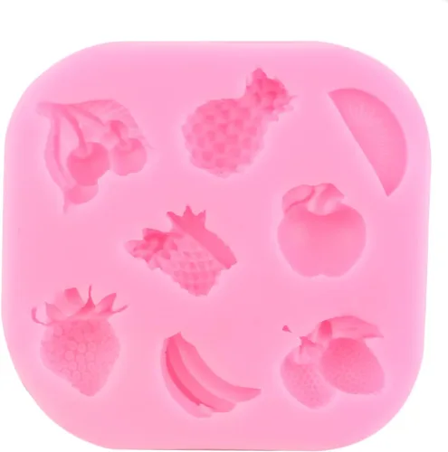 Miniatura 9 de Mujiang Moldes de silicona para frutas y verduras, molde para fondant de hojas, para decoración de pasteles, cupcakes, chocolate, caramelo, arcilla