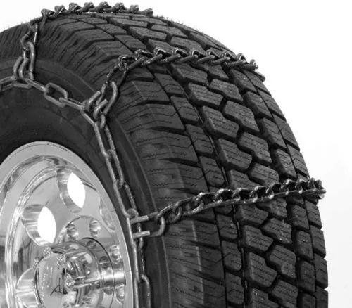 Miniatura 2 de SCC QG3229CAM Quik Grip Cadenas de tracción para llantas de camiones ligeros con base ancha, tipo CAM-DH – Juego de 2