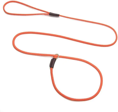 Miniatura 4 de Mendota Pet Correa antideslizante para exhibición de perros, fabricada en los Estados Unidos, color negro, 1/8 pulgadas x 54 pulgadas, para razas