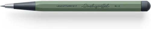 Miniatura 20 de LEUCHTTURM1917 - Lápiz mecánico Drehgriffel - Lápiz de escritura recargable con plomo de grafito HB de 0.7 mm (albaricoque)