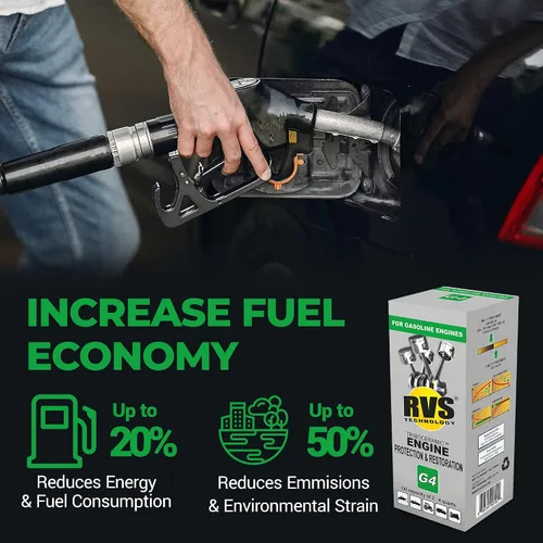 Miniatura 7 de Tratamiento de Aceite de Motor G4, para Motores de Gasolina con una Capacidad de Aceite de Motor de hasta 4 Cuartos; Ahorra Combustible, Aumenta
