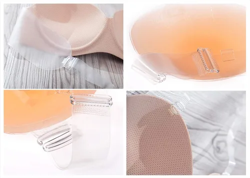 Miniatura 5 de Tupalizy 240 ganchos de correa de sujetador para coser bikini halter traje de baño tops lencería anillos nylon traje de baño clips cierre deslizantes