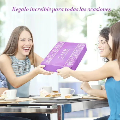 Miniatura 7 de CalmNFiz Set de 20 bombas de baño para mujeres, regalo natural con maravilloso efecto efervescente, con manteca de karité y aceites esenciales, baño