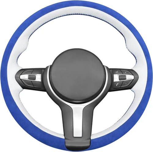 Miniatura 15 de MEWANT - Funda para volante de automóvil cosida a mano de Athsuede para BMW F87 M2 F80 M3 F82 M4 M5 F12 F13 M6 F85 X2 X5 M F86 X6 M F33 F30 M
