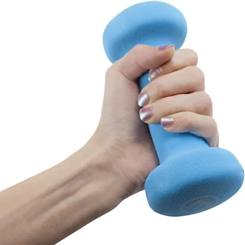 Miniatura 3 de Crown Sporting Goods Pesas de mano de neopreno para esculpir el cuerpo (1 par)